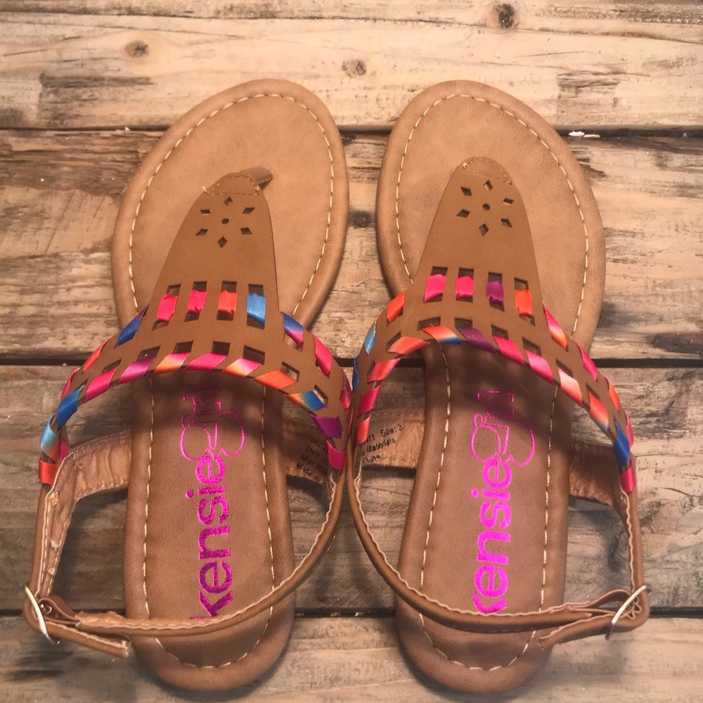 Kensie Girl Sandals Size 3